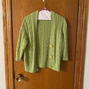 Josephine Chaus Button Up Sweater